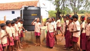 Bringing 'Wales water' to a remote village